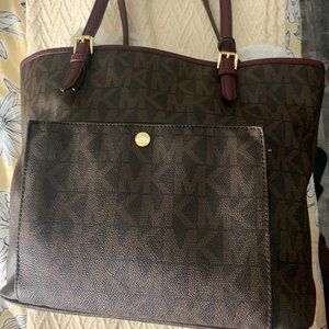 Authentic Michael Kors Purse with purple